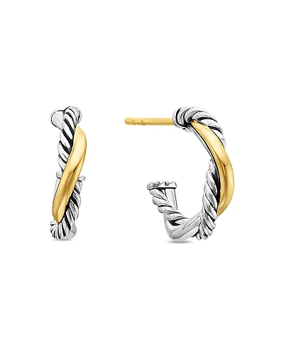 David Yurman Petite Infinity Huggie Hoop Earrings