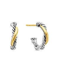 David Yurman Petite Infinity Huggie Hoop Earrings