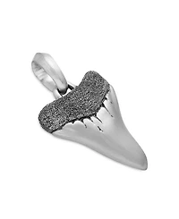 Men's Sterling Silver Shark's Tooth Amulet