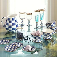 Royal Check Pitcher
