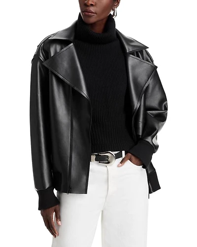 Oversized Moto Jacket