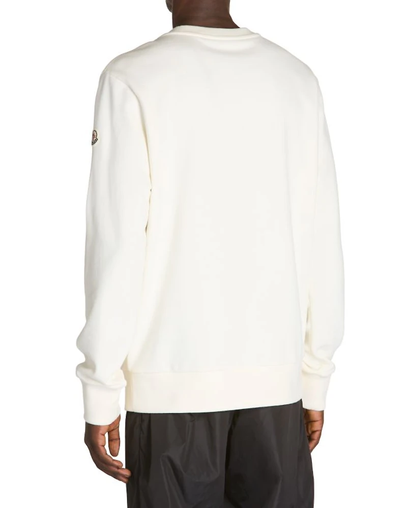 Cotton Embroidered Logo Sweatshirt