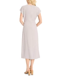 Faux Wrap Dress