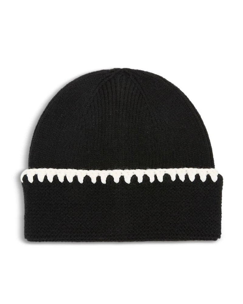 Whipstitch Knit Beanie - Exclusive