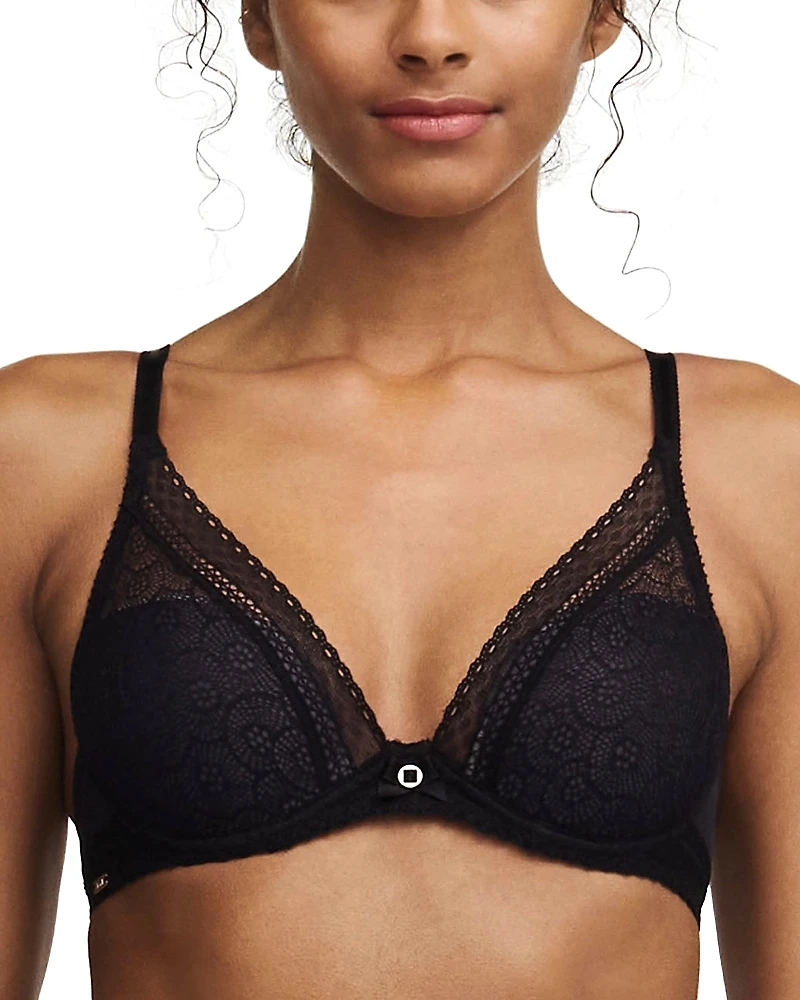 Chantelle Festivite Lace Plunge Contour Bra