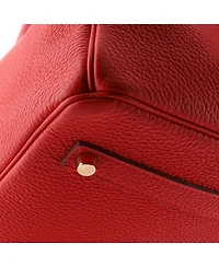 Birkin Handbag Red Togo with Gold Hardware