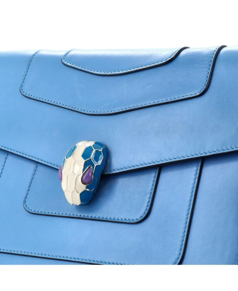 Serpenti Forever Square Shoulder Bag Leather