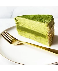 Pandan Matcha Mille Crepe Cake
