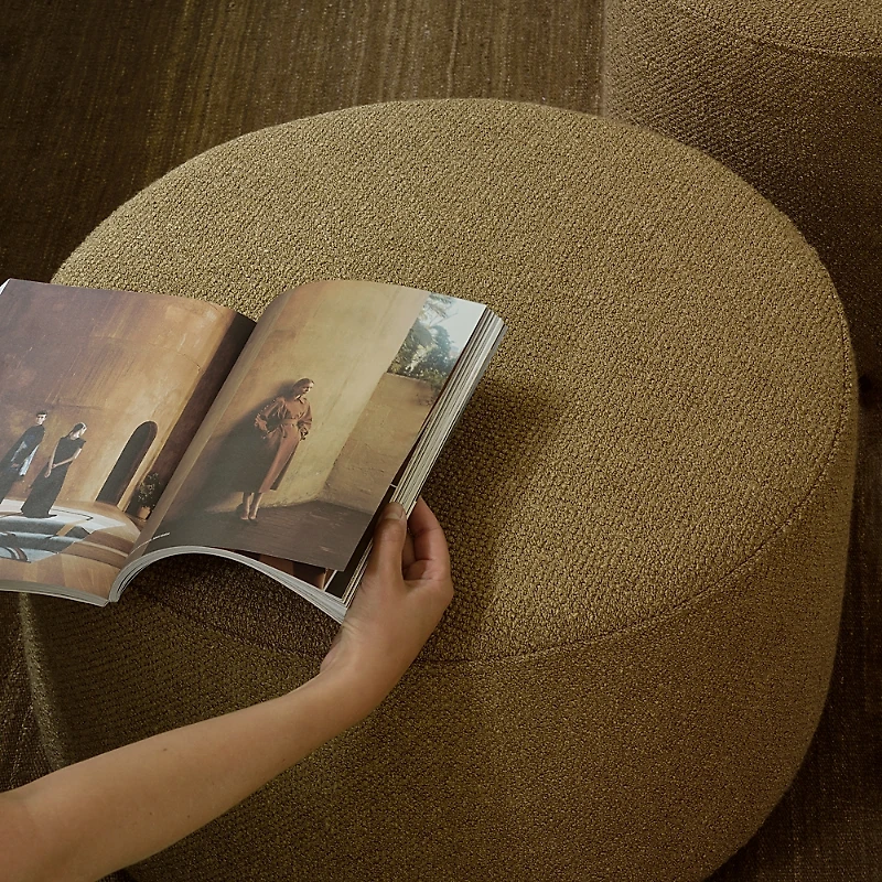 Ethnicraft Barrow Pouf