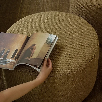 Ethnicraft Barrow Pouf