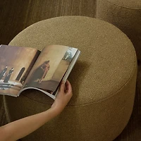 Ethnicraft Barrow Pouf