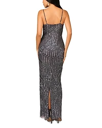 Beaded Evening Gown