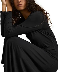 Ivy Ruched Midi Dress