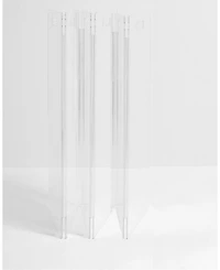 Clear Freestanding Pet Gate Zig Zag