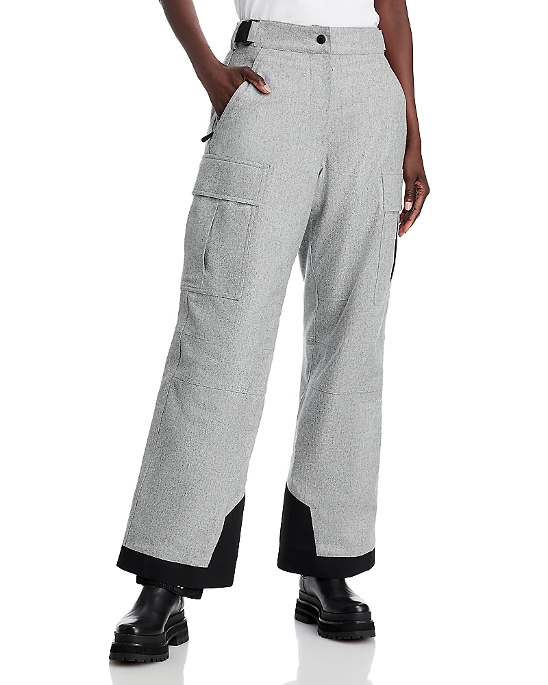 Moncler Padded Technical Wool Ski Pants