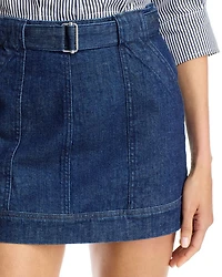 Harlowe Mixed Media Mini Dress