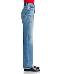 The Rambler Sneak High Rise Wide Straight Jeans Tcb