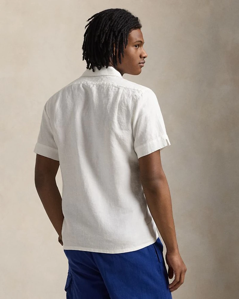 Polo Ralph Lauren Classic Fit Short-Sleeve Linen Camp Shirt