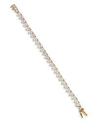 Real Love Heart Cubic Zirconia Flex Bracelet