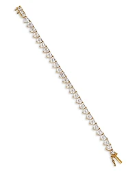 Nadri Real Love Heart Cubic Zirconia Flex Bracelet