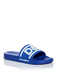 Men's Saint Barth Logo Slip On Pool Sandals