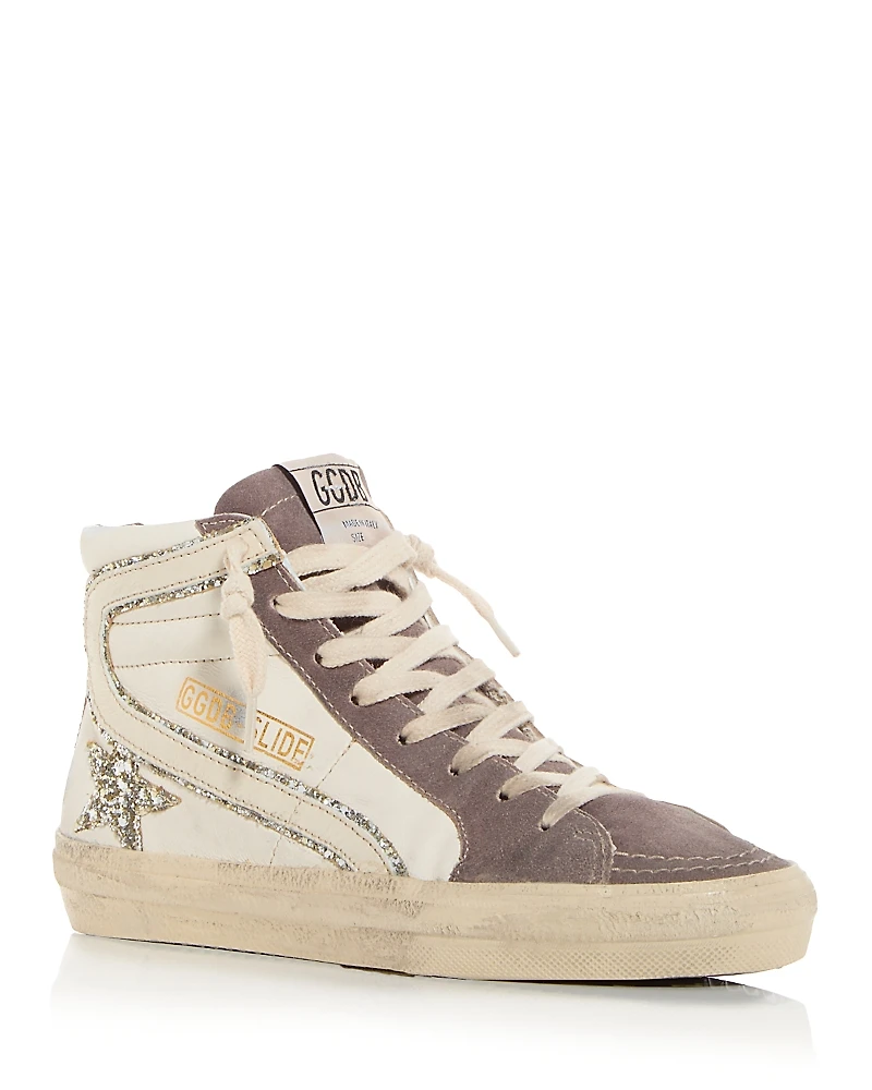 Golden Goose Unisex Slide High Top Sneakers