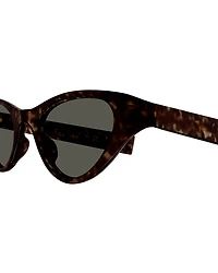 Fashion Show Cat Eye Recycled Acetate Sunglasses, 48mm