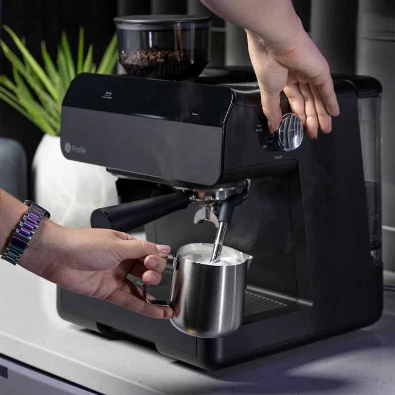 GE Profile™ Semi Automatic Espresso Machine + Frother