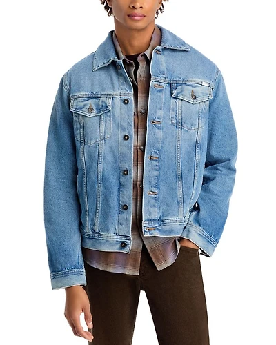 Classic Trucker Jacket Rockaway Blue