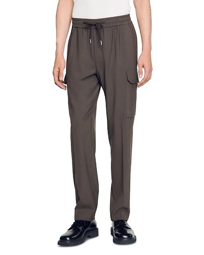 Elasticated Cargo Trousers