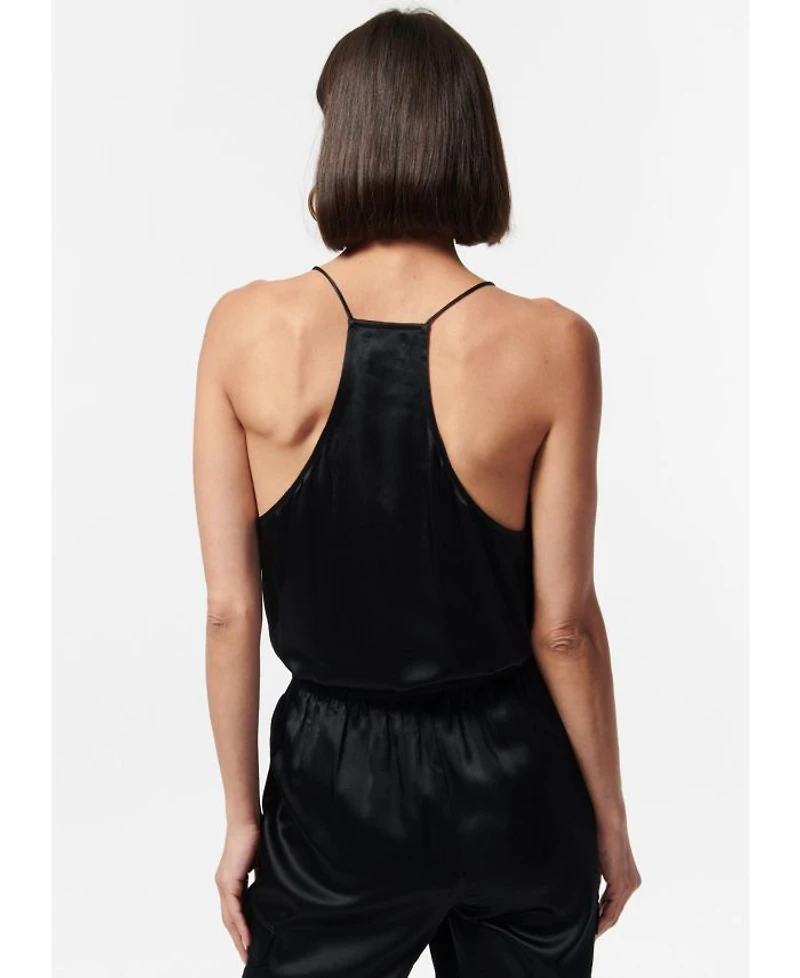 Racer Charmeuse Camisole