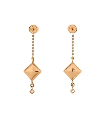 Collier de Chien Rock Drop Earrings 18K Rose Gold
