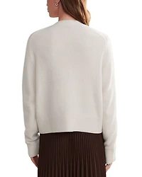 Colette Cashmere V Neck Cardigan Sweater