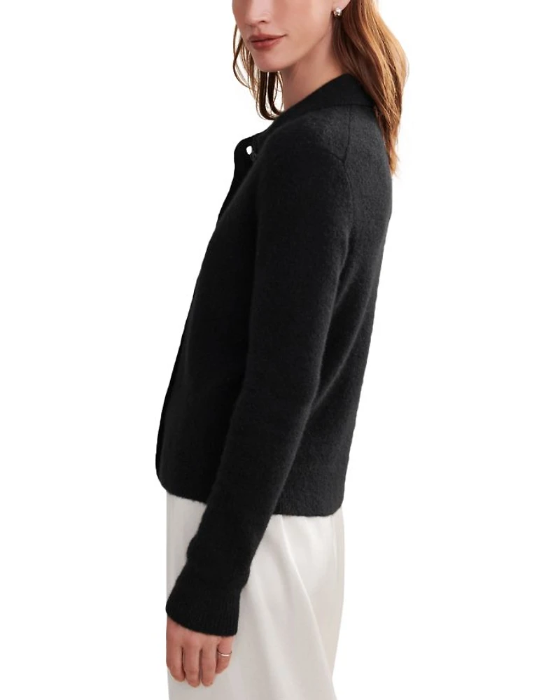 Murphy Collared Cardigan Sweater