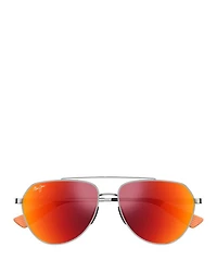 Waiwai Teardrop Sunglasses, 59mm