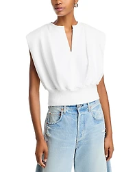 3.1 Phillip Lim Sleeveless French Terry Top