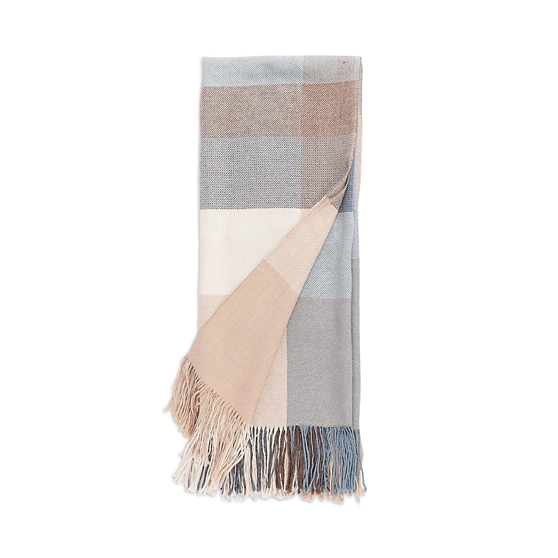Amity Home Laka Plaid Alpaca Throw, 50 x 60