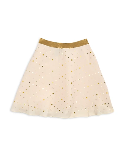 Versace Girls' Stars Embellished Skirt - Little Kid, Big Kid