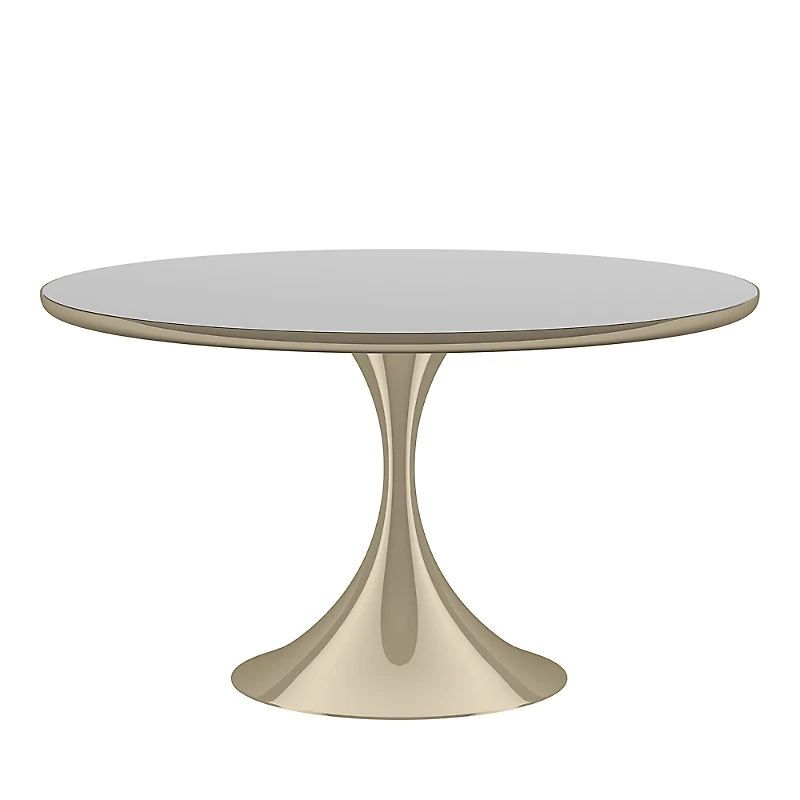 Caracole Semper 54 Round Dining Table - Whisper of Gold