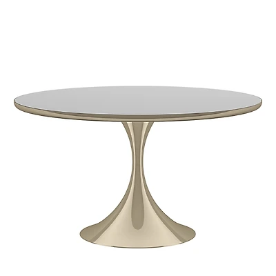 Caracole Semper 54 Round Dining Table - Whisper of Gold
