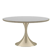 Caracole Semper 54 Round Dining Table - Whisper of Gold