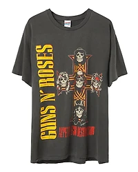 Junk Food Clothing Unisex Guns N' Roses Cross Flea Market Tee