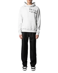 Sanchi Rock 'N' Roll Embroidered Hoodie