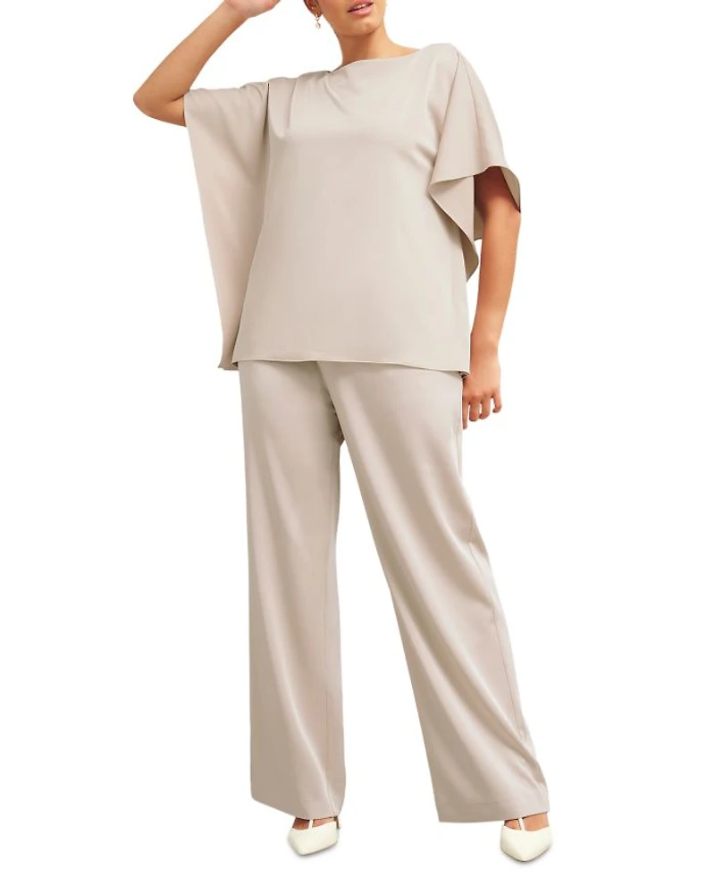 Delora Satin Top