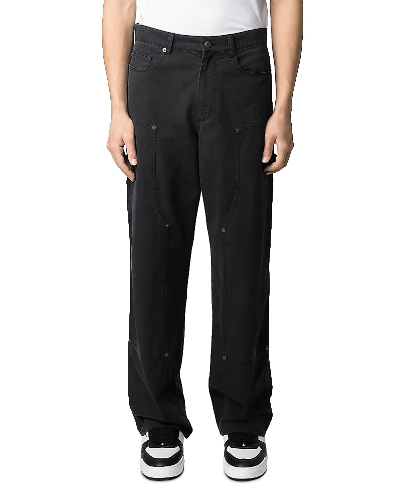 Zadig & Voltaire Pery Cotton Regular Fit Utility Pants