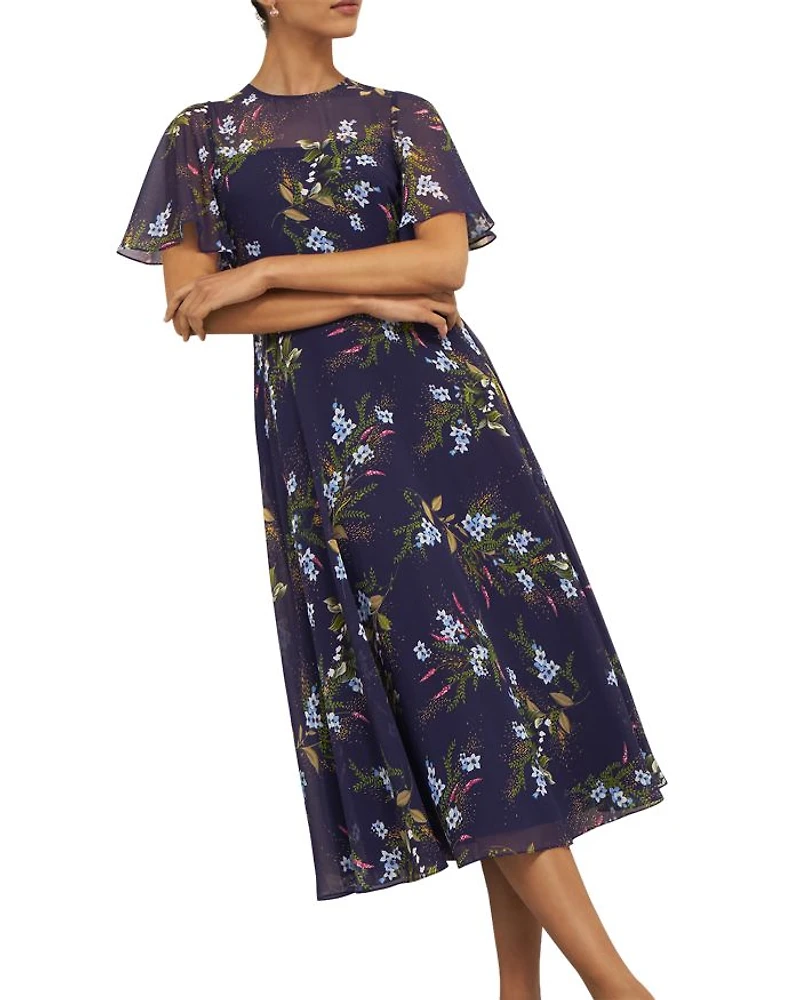 Callie Floral Print Dress