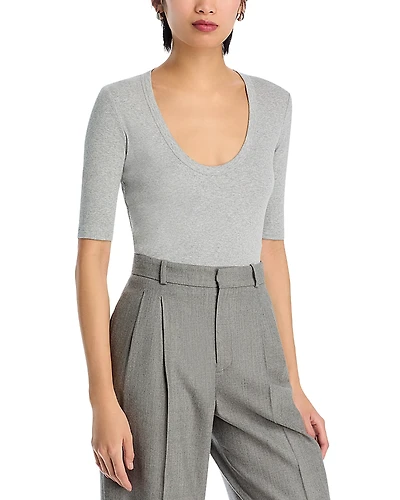 Fabiana Filippi Scoop Neck Tee