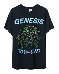 Junk Food Clothing Unisex Genesis Invisible Touch Tour 1987 Flea Market Tee