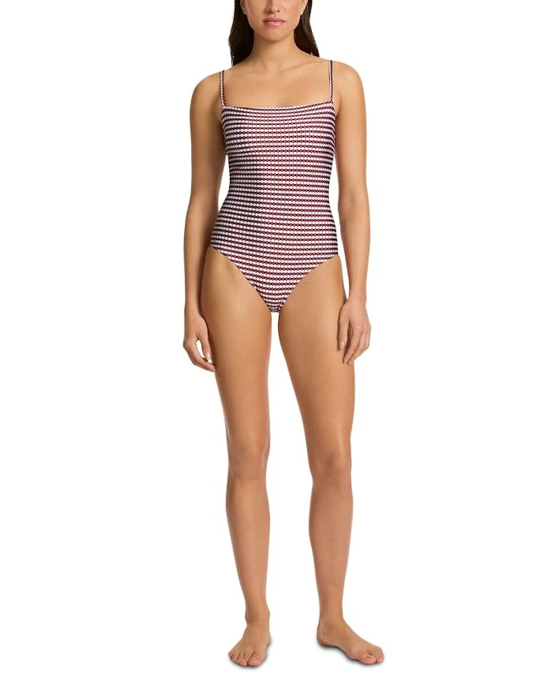 Minial Tan Swimsuit