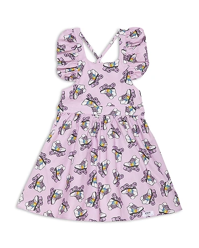 Worthy Threads Girls' Ruffle Sleeve Dress